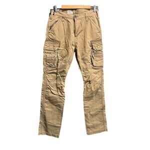 Alpha Industries Brown Men's Cargo Pants‎ Size 28 (Small)